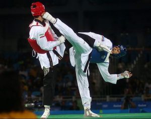 Milad Kharchegani at the 2016 Summer Olympics (سایت کیسه بوکس)