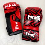 دستکش بوکس حرفه ای چرم TWINS مدل MAZE - Image 3
