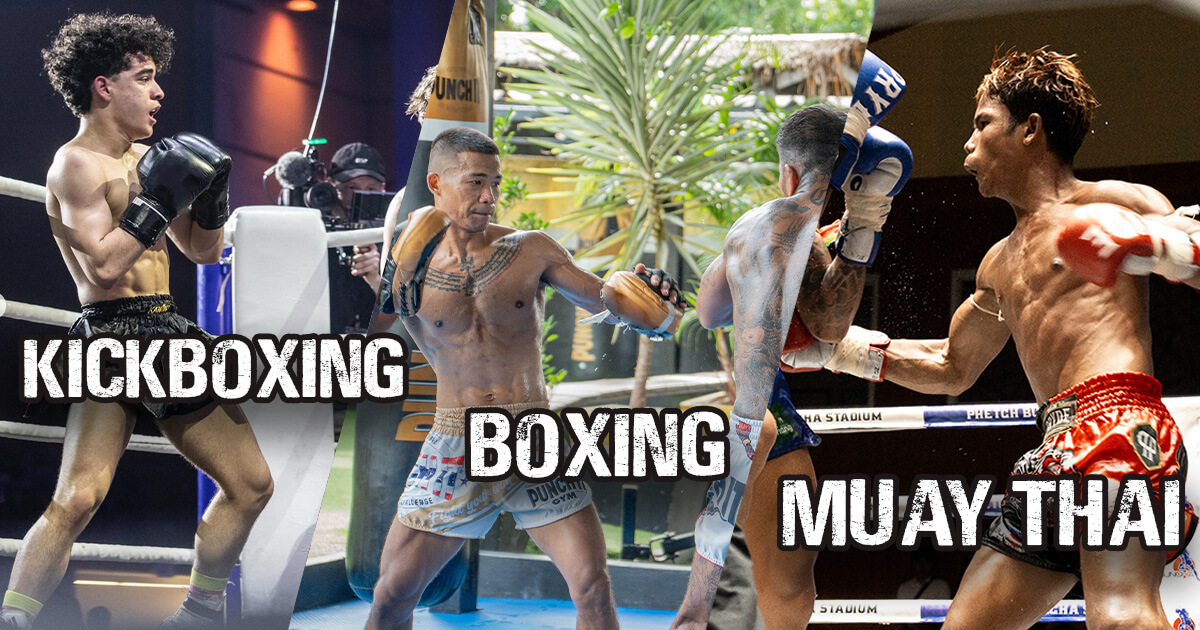 تفاوت شورت موی‌تای و کیک‌بوکسینگ