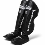 ساقبند اسپارینگ حرفه ای چرم برند فرتکس fairtex