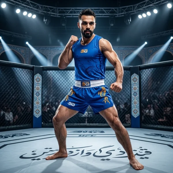 لباس ووشو ساندا اورجینال KB مدل تخت جمشید