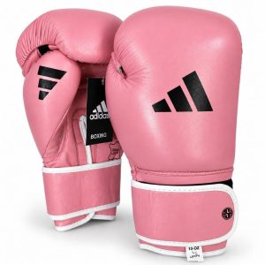 دستکش بوکس چرم حرفه ای ادیداس WORLD BOXING